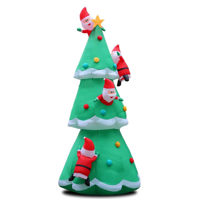 Jingle Jollys 5M Christmas Inflatable Santa on Christmas 