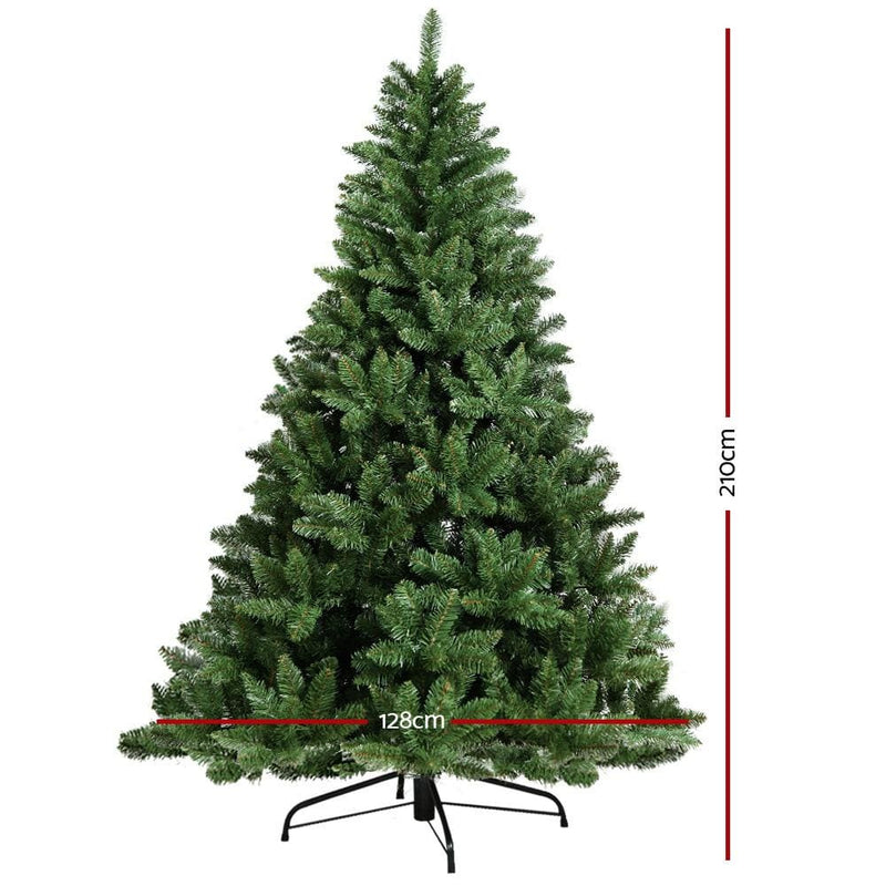 Jingle Jollys 7FT Christmas Tree - Green - Occasions > 