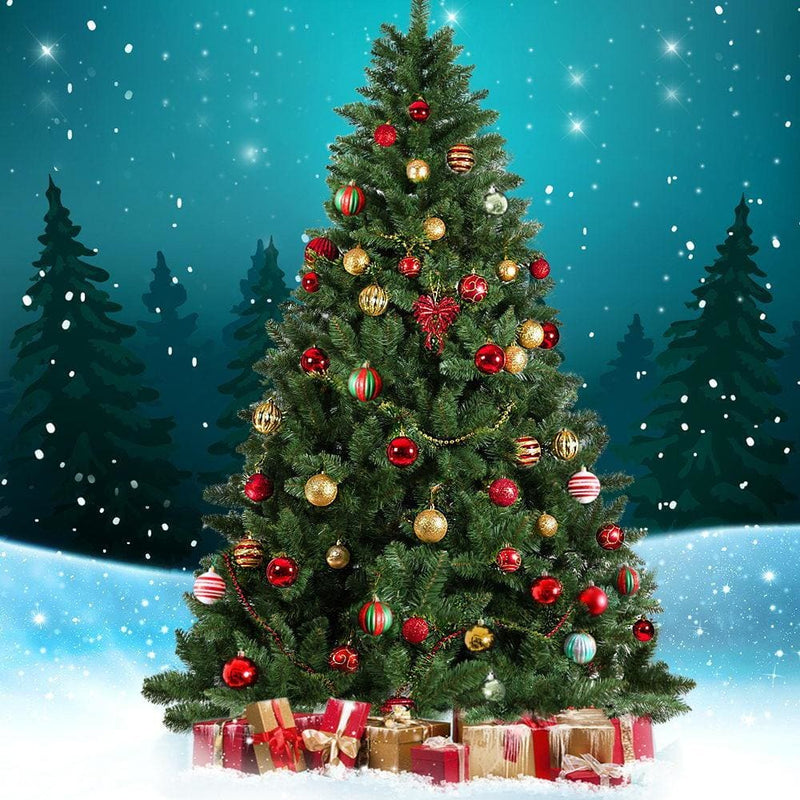 Jingle Jollys 9FT Christmas Tree - Green - Occasions > 