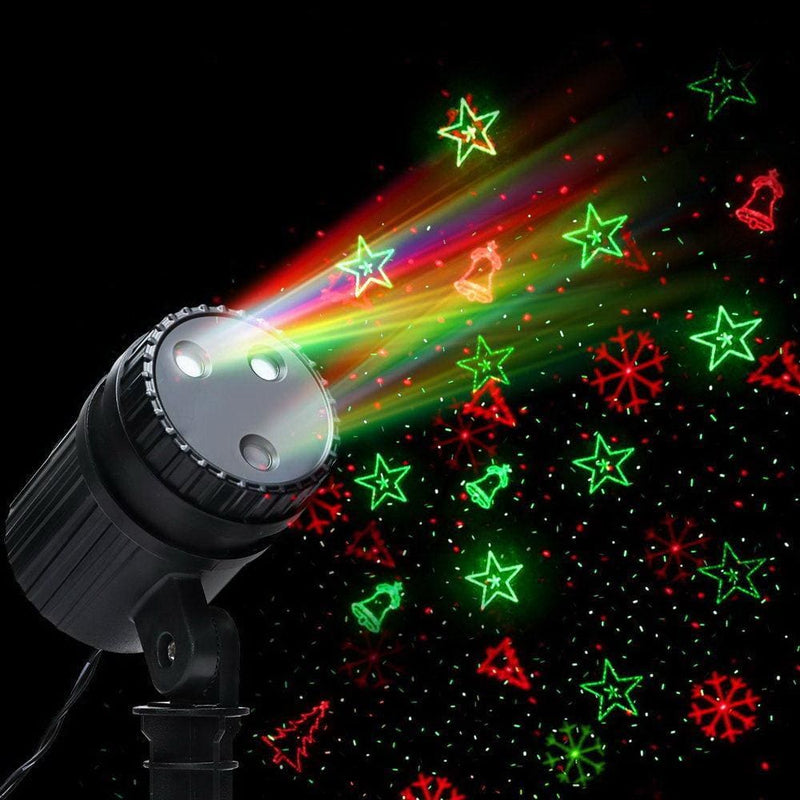 Jingle Jollys Moving LED Lights Laser Projector Landscape 