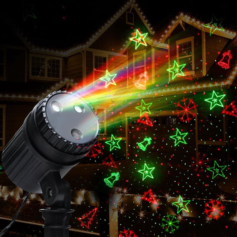 Jingle Jollys Moving LED Lights Laser Projector Landscape 