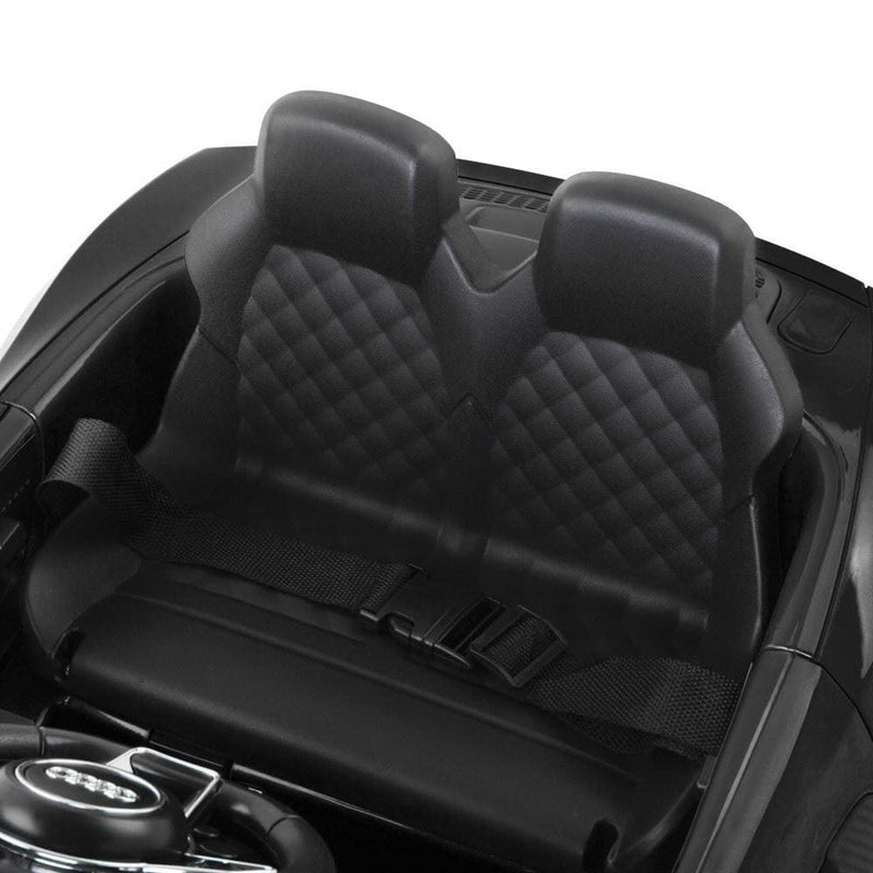 Kids Ride On Car Audi R8 Licensed Electric 12V Black - Baby 