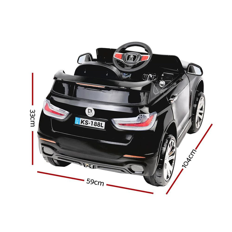 Kids Ride On Car BMW X5 Inspired Electric 12V Black - Baby &