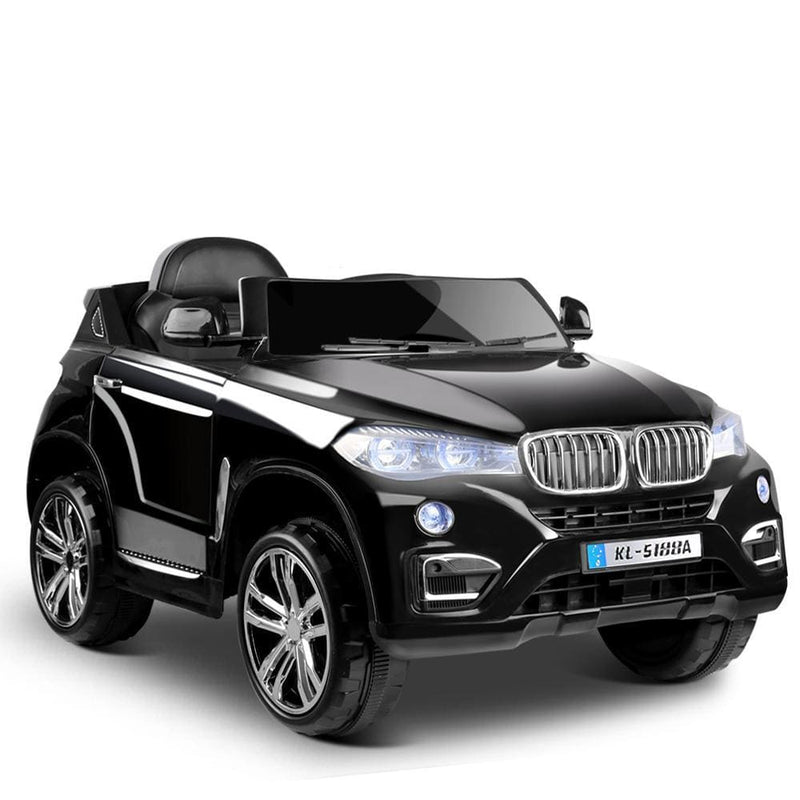 Kids Ride On Car BMW X5 Inspired Electric 12V Black - Baby &