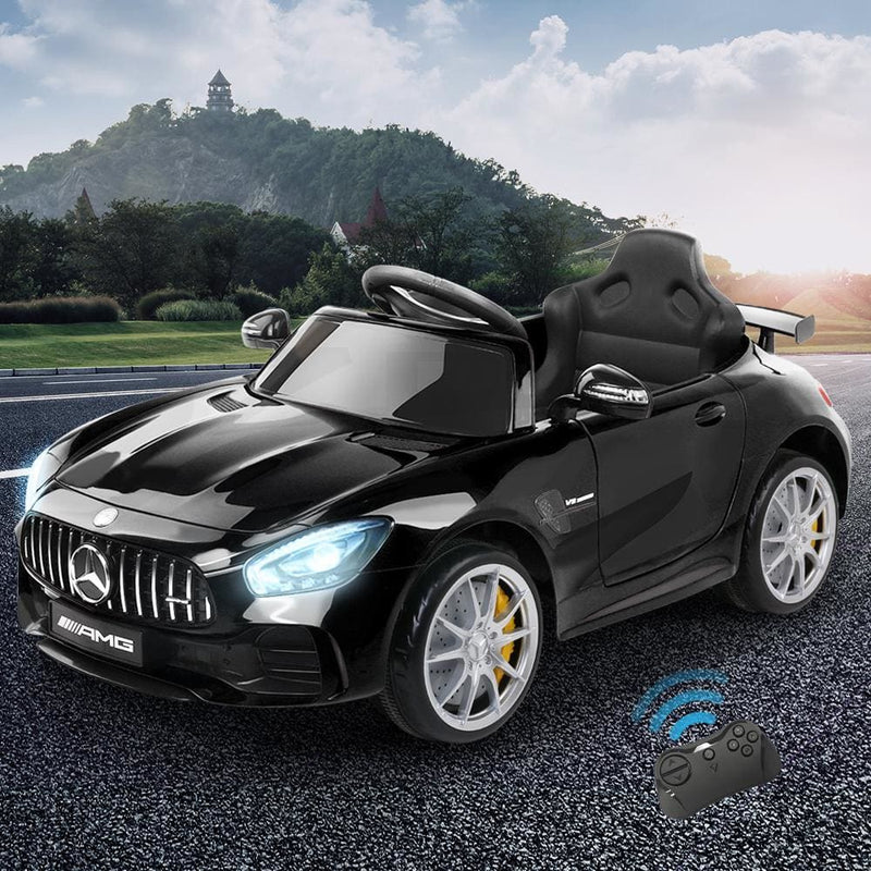 Kids Ride On Car MercedesBenz AMG GT R Electric Black - Baby