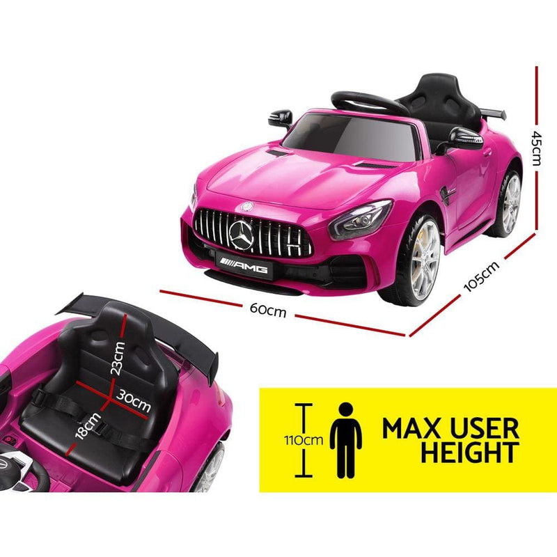 Kids Ride On Car MercedesBenz AMG GT R Electric Pink - Baby 