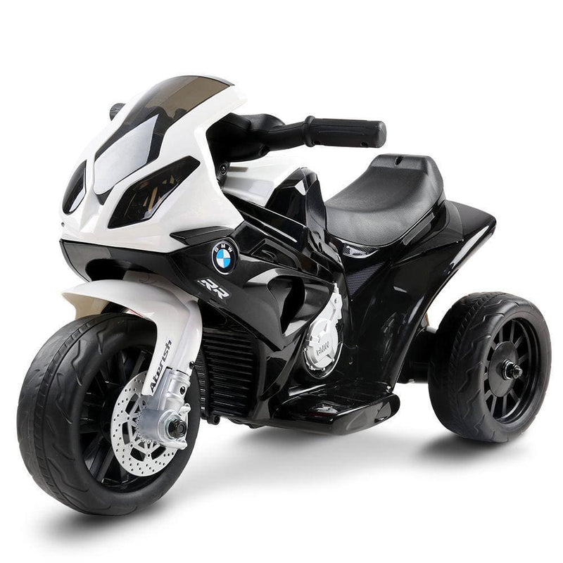 Kids Ride On Motorbike BMW Licensed S1000RR Motorcycle Car Black - 
