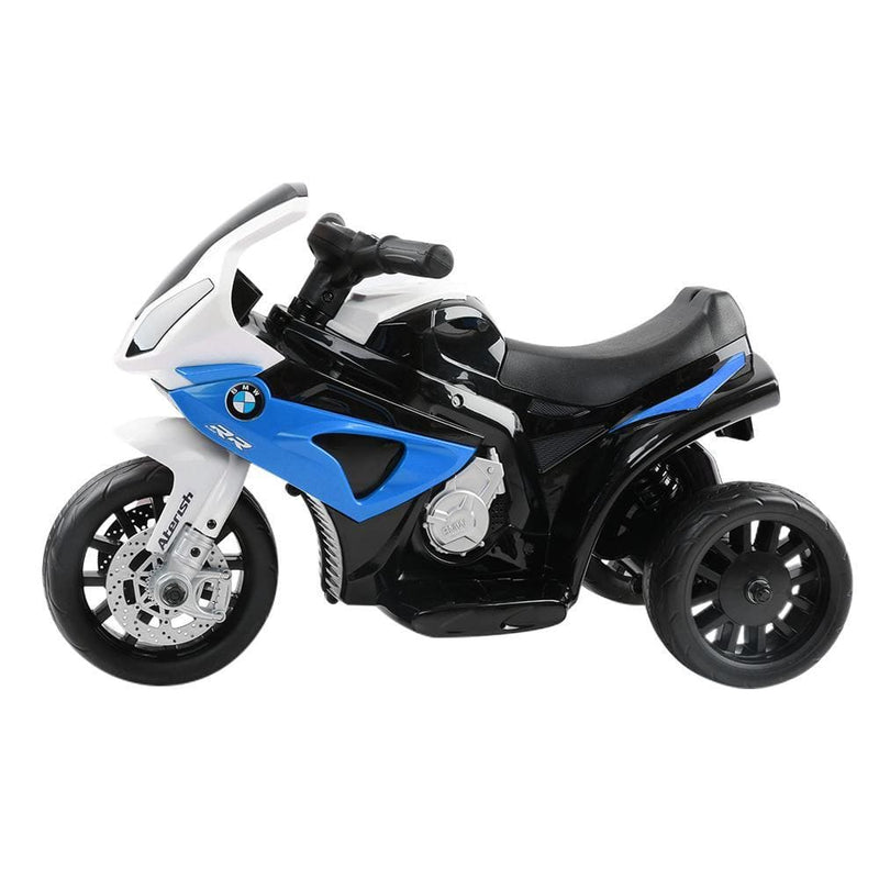 Kids Ride On Motorbike BMW Licensed S1000RR Motorcycle Car Blue - Baby