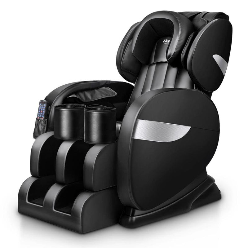 Livemor Electric Massage Chair - Black - Health & Beauty > 