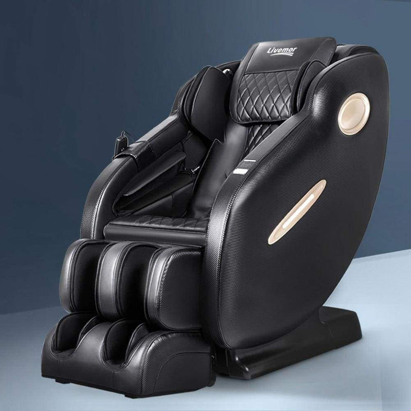 Livemor Electric Massage Chair SL Track Full Body Air Bags 