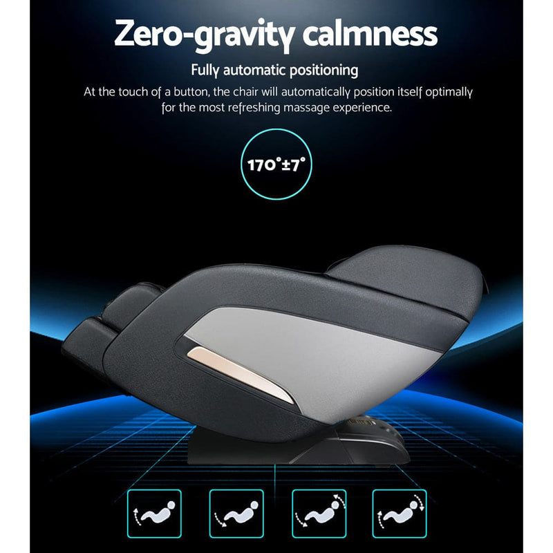Livemor Electric Massage Chair Zero Gravity Recliner Shiatsu