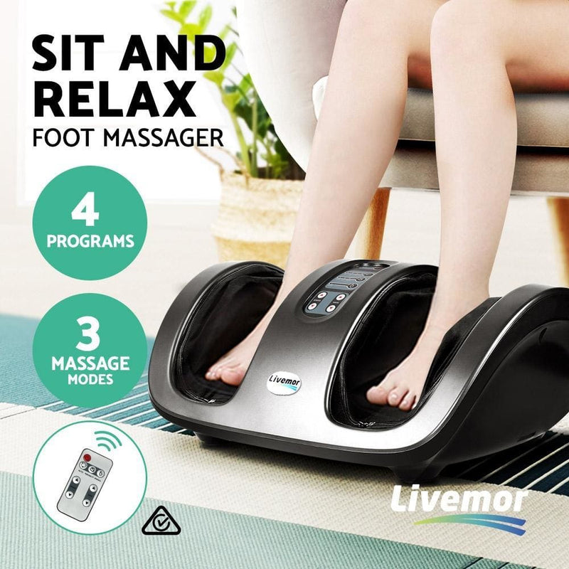 Livemor Foot Massager Grey - Health & Beauty > Massage