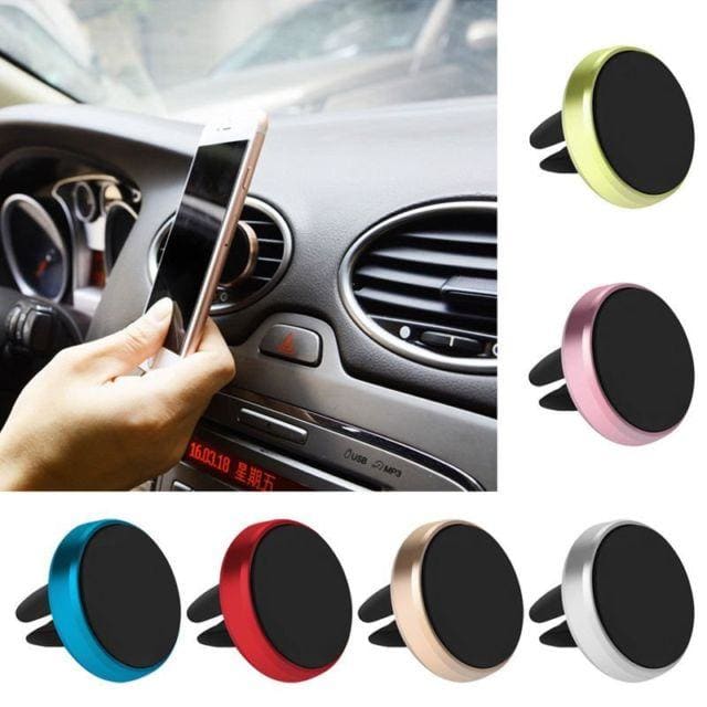 Magnetic Air Vent Mount - Gold - Electronics > Mobile 
