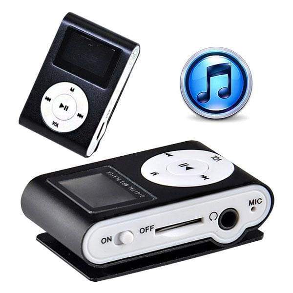 Mini Clip 8G MP3 Music Player With USB Cable & Earphone 