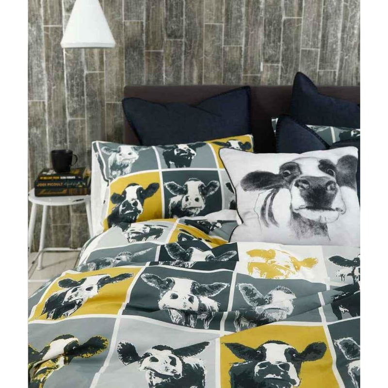 Moo King Quilt Cover Set by MM Linen - Home & Garden > 