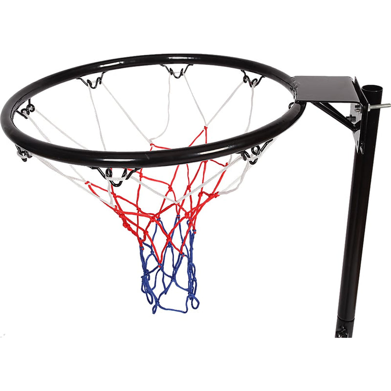 Netball Ring with Stand Portable Pole Height Adjustable - 