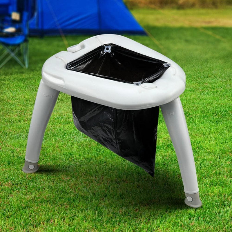 Outdoor Portable Folding Camping Toilet - Outdoor > Camping