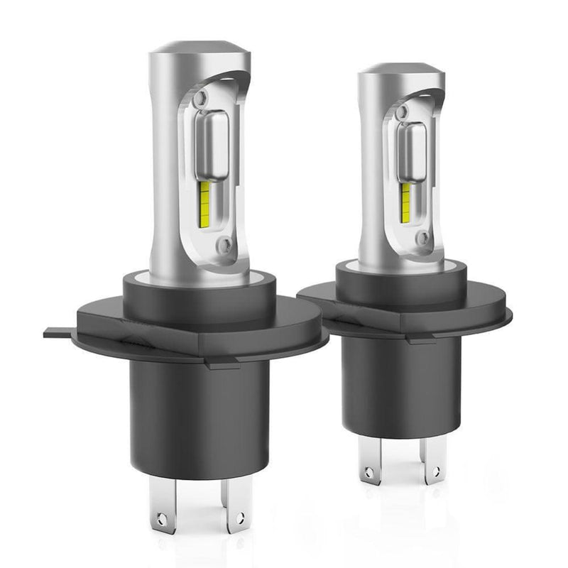 Pair LED Headlight Kit Driving Lamp H4 HB2 9003 High Low 
