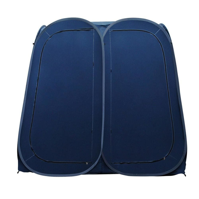 Portable Double Pop up Changing Room Shower Tent - Outdoor >