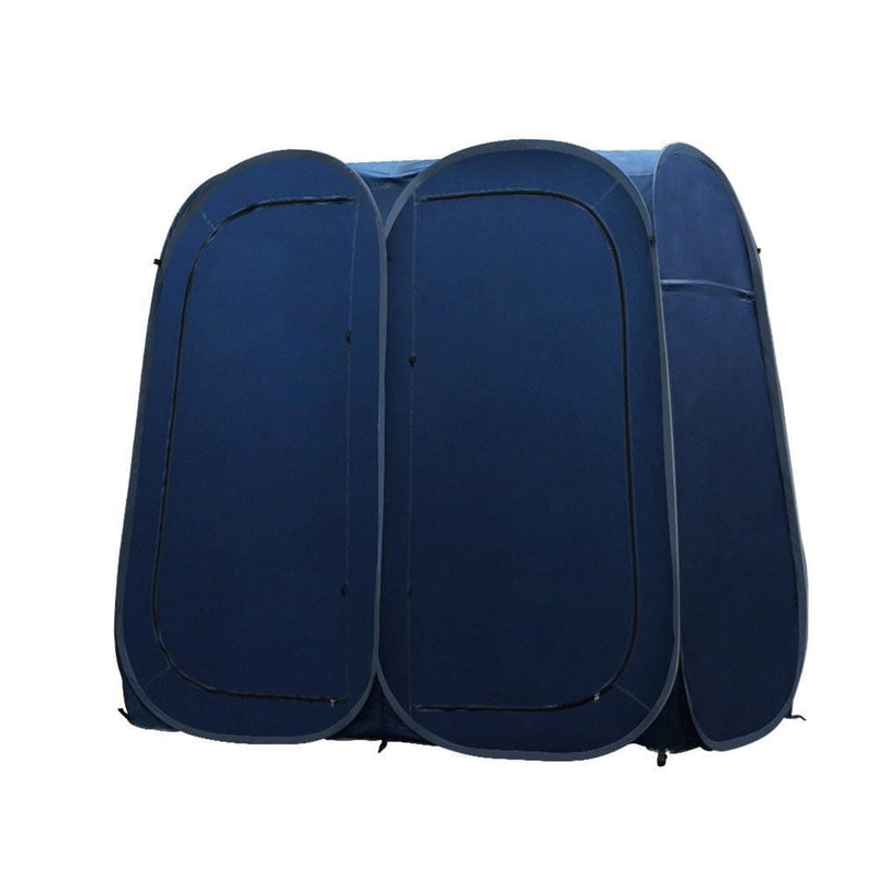 Portable Double Pop up Changing Room Shower Tent - Outdoor >