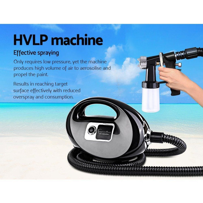 Professional Spray Tan Machine Sunless Tanning Gun Kit HVLP 
