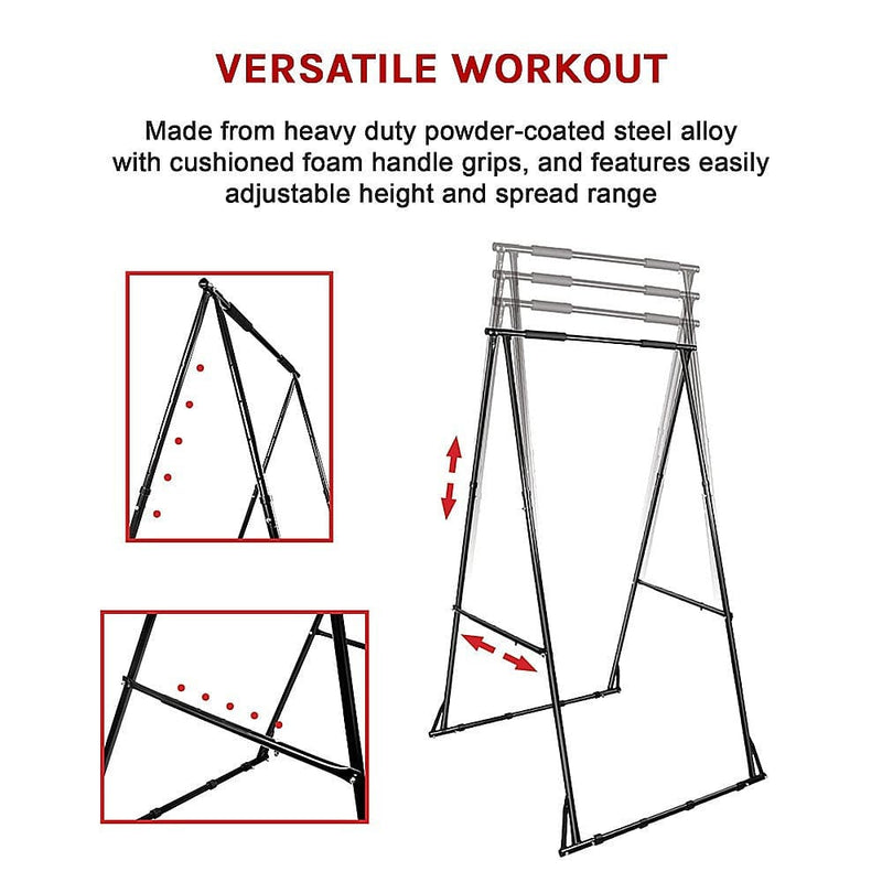 Pull-up Bar Free Standing Pull up Stand Sturdy Frame Indoor 