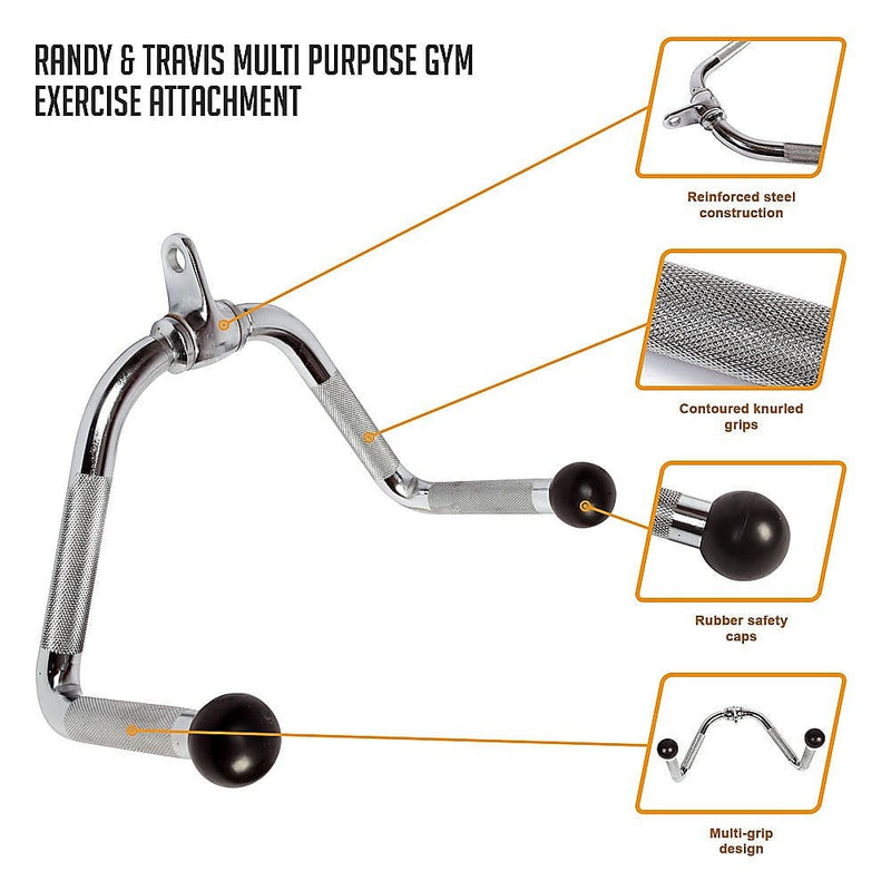 Randy & Travis Multi Purpose Gym Exercise Attachment - 