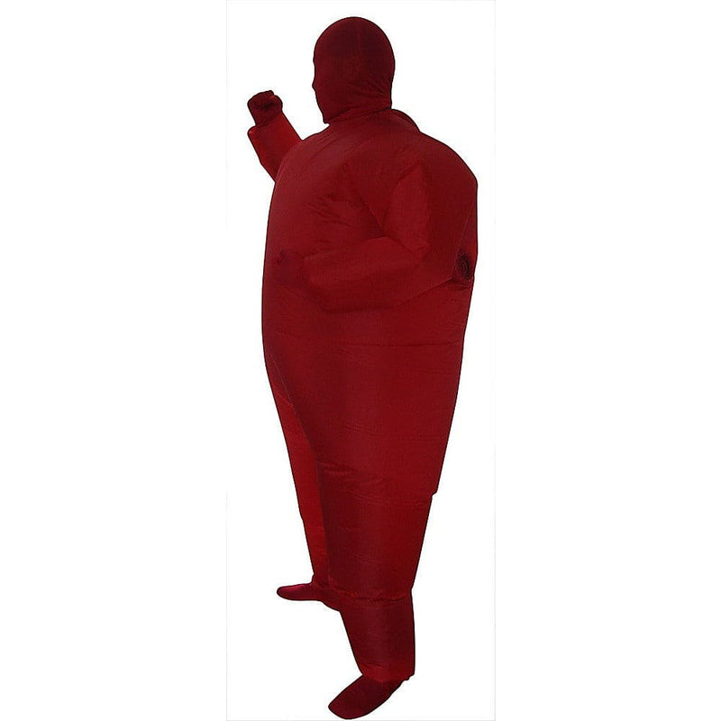 Red Alert Inflatable Costume Fancy Dress Suit Fan Operated -