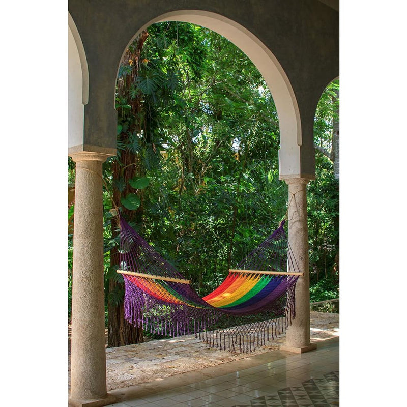 Resort King Size Rainbow - Home & Garden > Hammocks