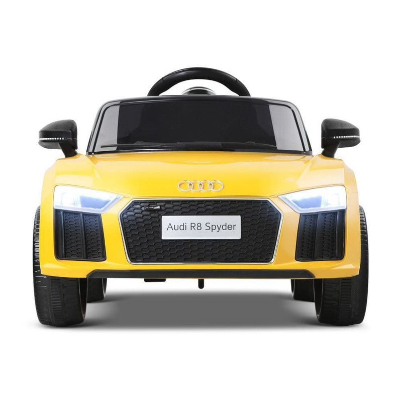 Rigo Kids Ride On Audi R8 - Yellow - Baby & Kids > Cars