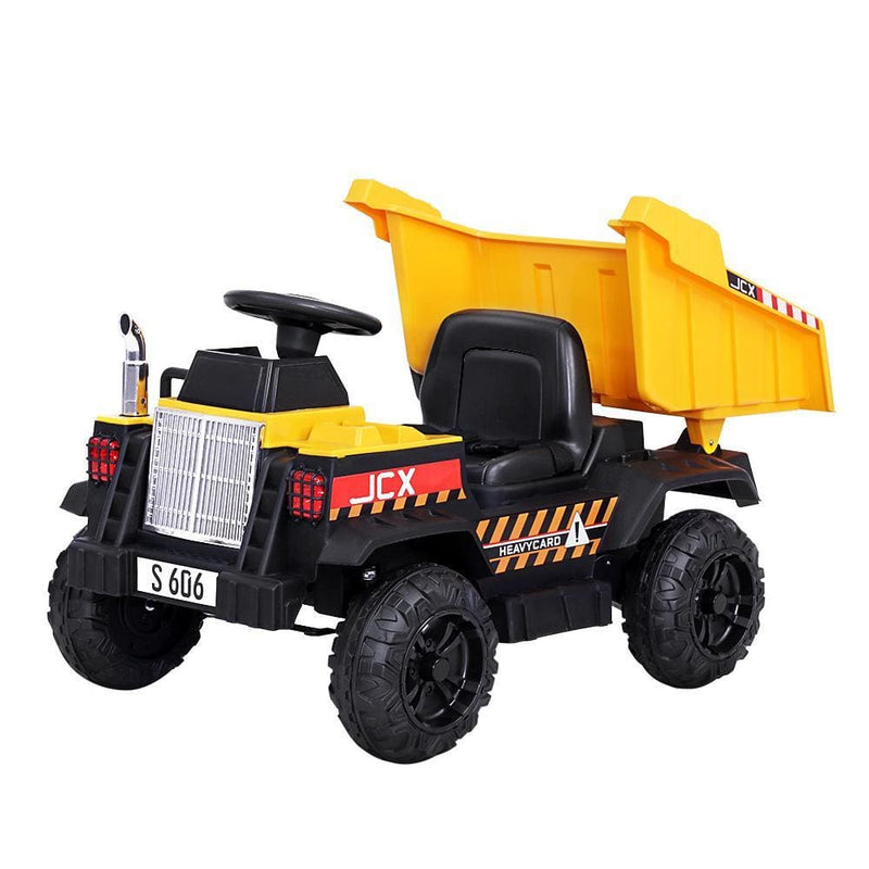 Rigo Kids Ride On Car Dumptruck 12V Electric Bulldozer Toys 