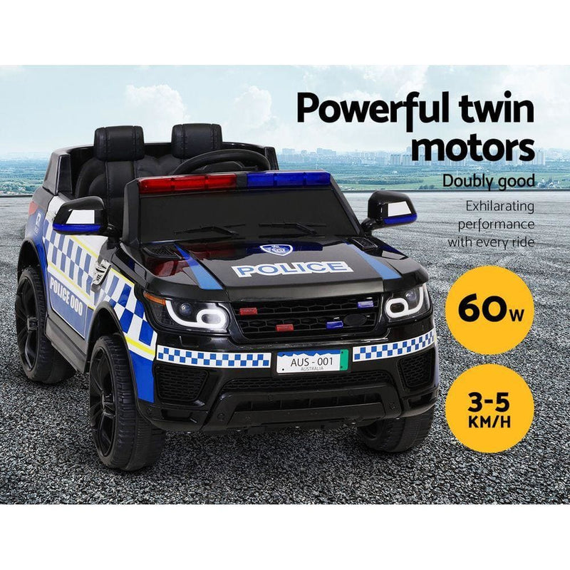 Rigo Kids Ride On Car Inspired Patrol Police Electric 