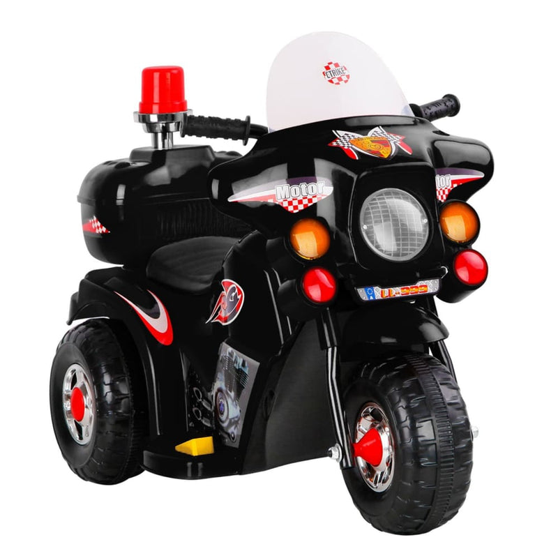 Rigo Kids Ride On Motorbike Motorcycle Car Black - Baby & 