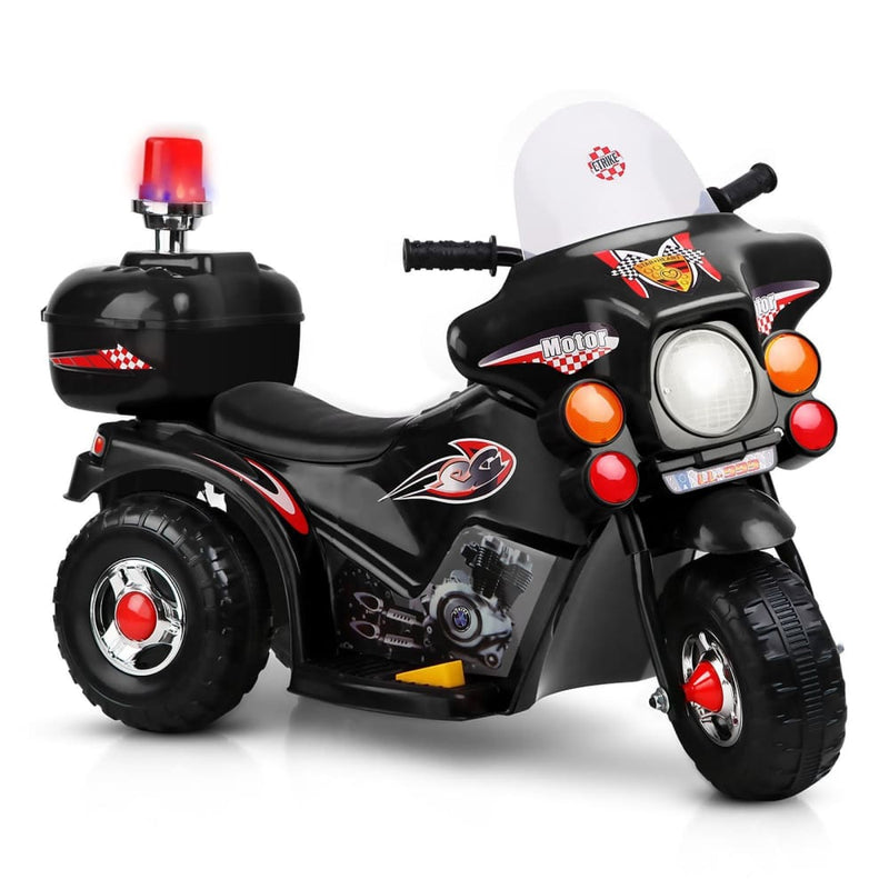 Rigo Kids Ride On Motorbike Motorcycle Car Black - Baby & 