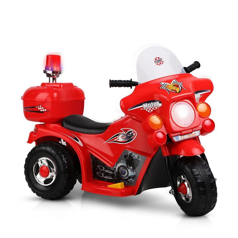Rigo Kids Ride On Motorbike Motorcycle Car Red - Baby & Kids