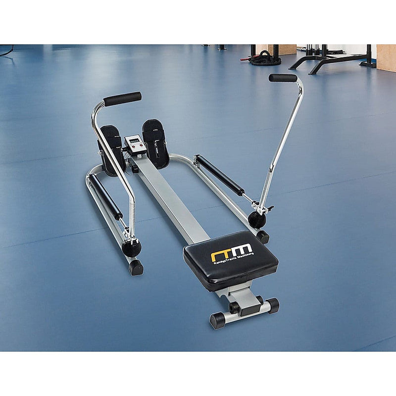 Rowing Machine Rower Exercise Fitness Gym - Sports & Fitness