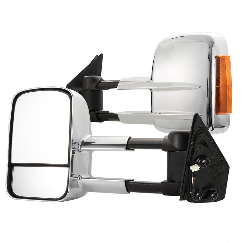 SAN HIMA Extendable Towing Mirror for Toyota Landcruiser 200