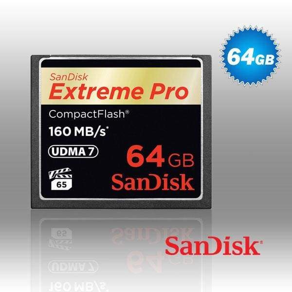 SanDisk Extreme Pro CFXP 64GB CompactFlash 160MB/s 