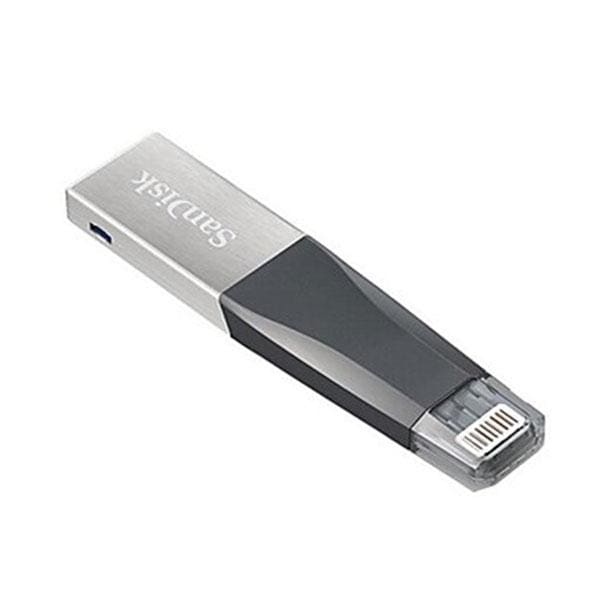 SANDISK IXPAND IMINI FLASH DRIVE SDIX40N 256GB GREY IOS USB 