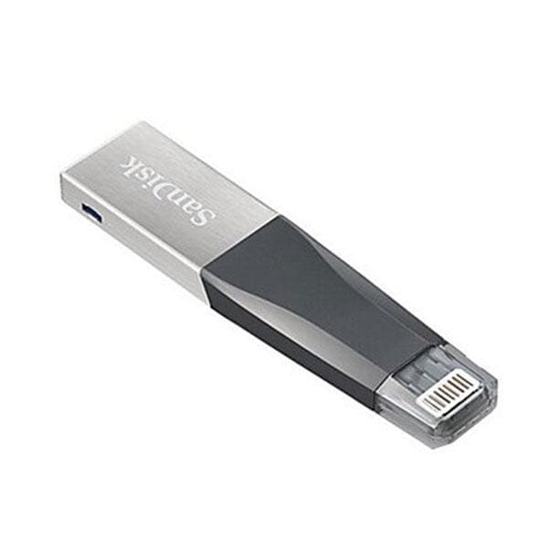 SANDISK IXPAND IMINI FLASH DRIVE SDIX40N 32GB GREY IOS USB 