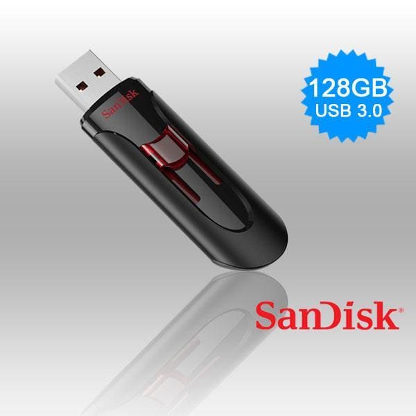 SANDISK SDCZ600-128G 128GB CZ600 CRUZER GLIDE USB 3.0 