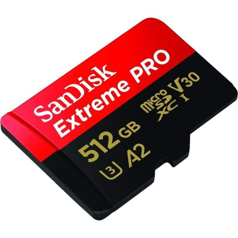 SANDISK SDSQXCZ-512G-GN6MA MICRO EXTREME PRO A2 V30 UHS-I/U3