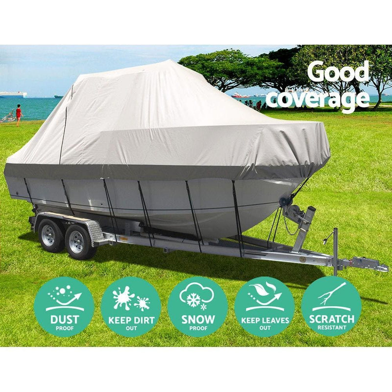 Seamanship 21 - 23ft Waterproof Boat Cover - Outdoor > 