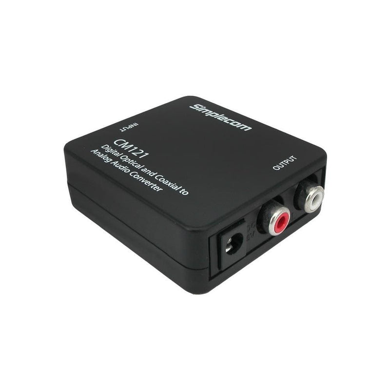 Simplecom CM121 Digital Optical Toslink and Coaxial to 