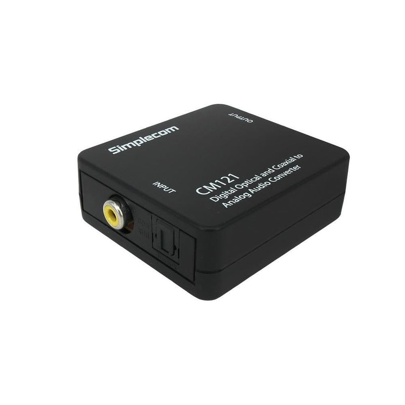 Simplecom CM121 Digital Optical Toslink and Coaxial to 