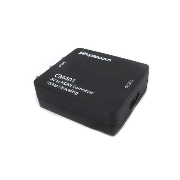 Simplecom CM401 Composite AV CVBS 3RCA to HDMI Video 