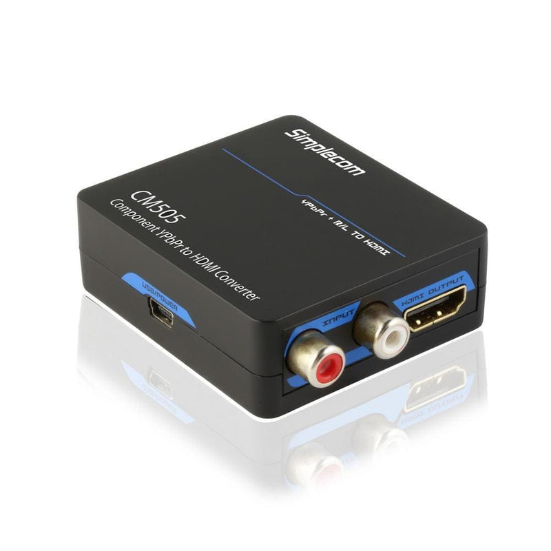 Simplecom CM505 YPbPr RGB Component + Audio R/L to HDMI 