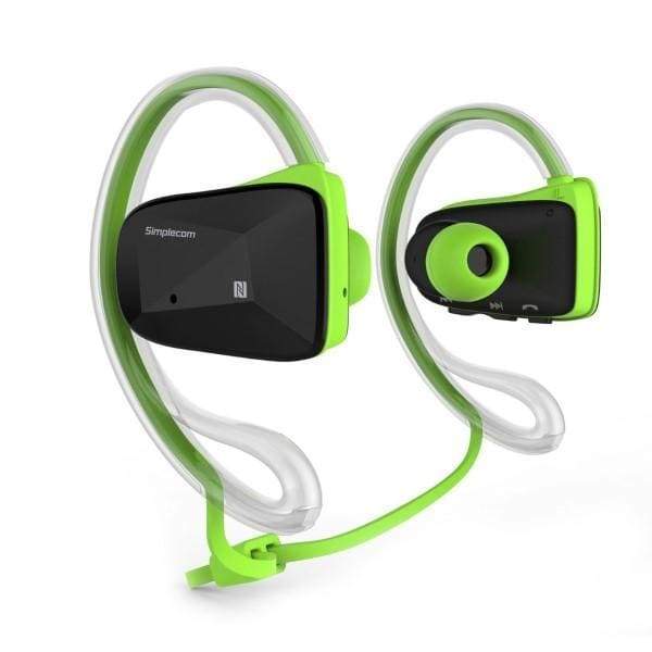 Simplecom NS200 Bluetooth Neckband Sports Headphones with 