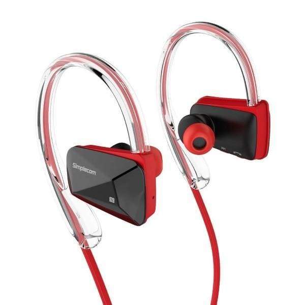 Simplecom NS200 Bluetooth Neckband Sports Headphones with 