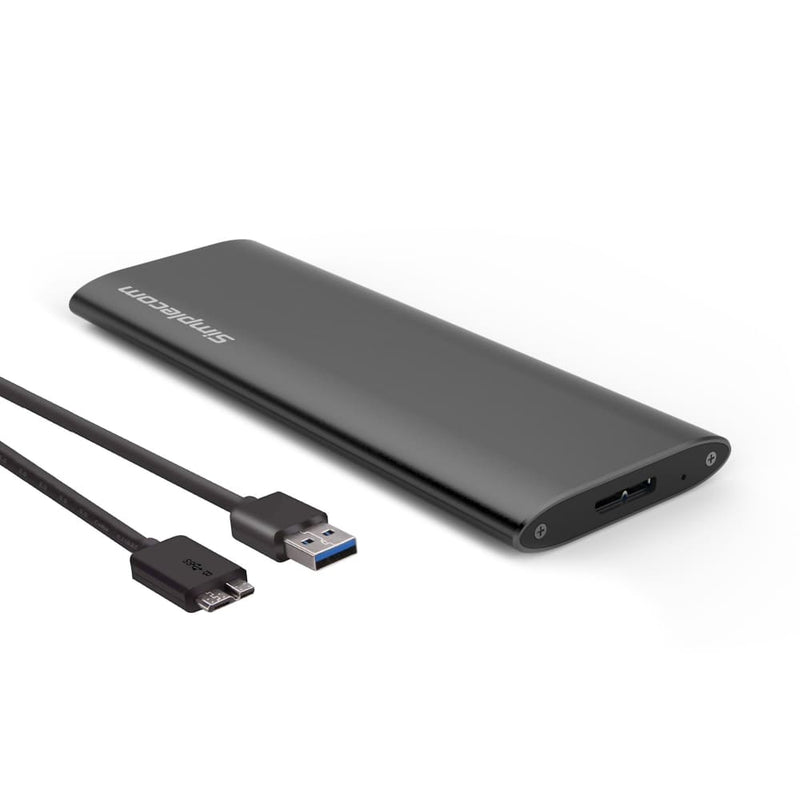 Simplecom SE502 M.2 SSD (B Key SATA) to USB 3.0 External 